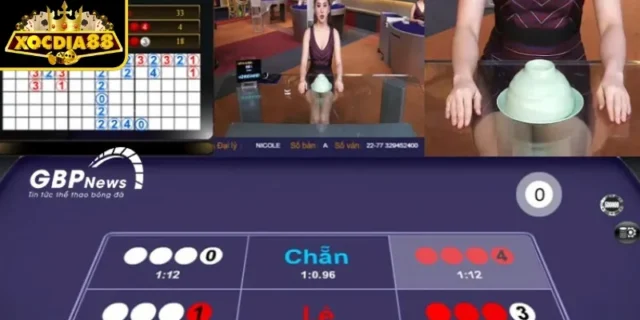 Trải nghiệm chơi Xóc đĩa và casino tại Xocdia88